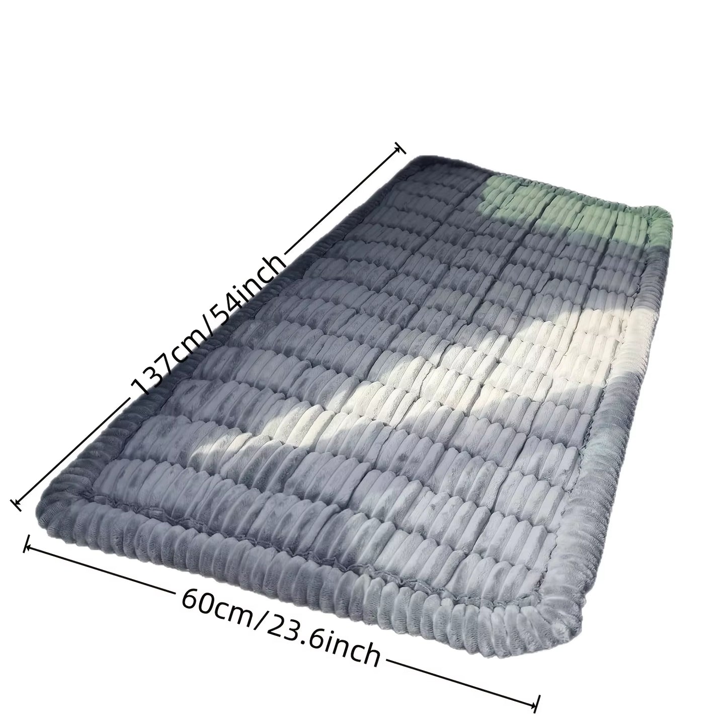 Large Modern Car Dog Seat Cushion Non-Slip Thickened Fabric Pet Bed Ergonomic Design Machine Washable All Seasons Car Seat Cover