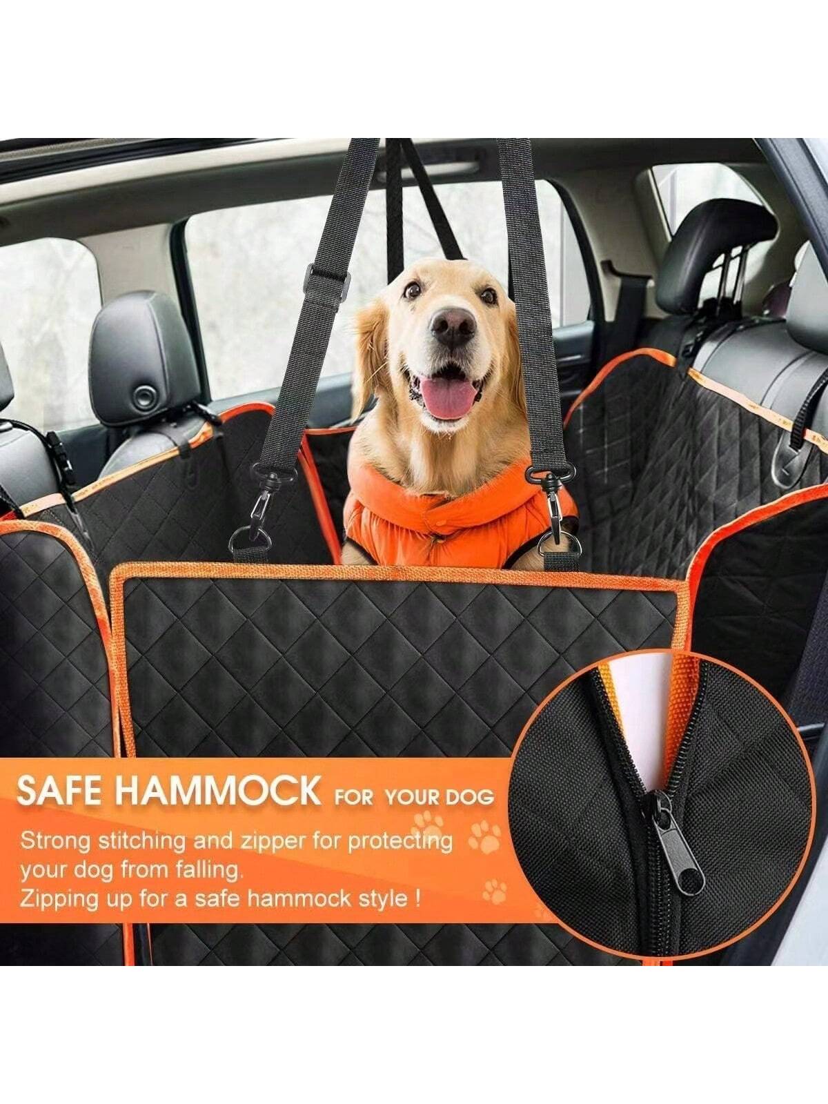 Waterproof Dog Car Seat Cover - Suitable for Cars, Trucks and Suvs